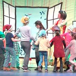 Blanche-Neige et les enfants